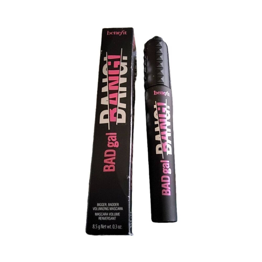 BNIB~BENEFIT Bad Gal Bang! Bigger Badder Volumizing Mascara~Intense Pitch Black